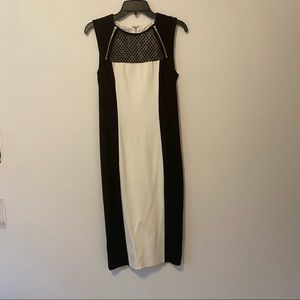 Bebe Black and White dress